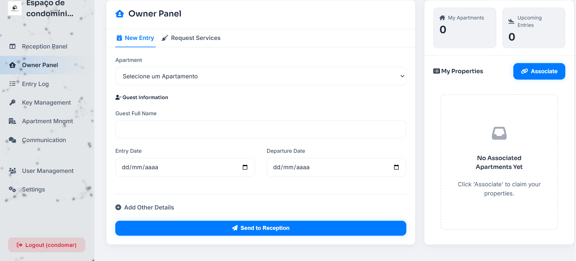 Pré-visualização do Painel
